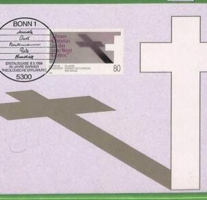 ag7220 - GERMANY -  MAXIMUM CARD  - 8.5..1984 -  Bonn, Religion
