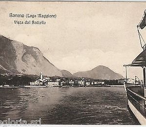 55710 -- CARTOLINA d'Epoca - LAGO MAGGIORE:  Baveno  1908