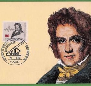 ag7224 - GERMANY -  MAXIMUM CARD  - 19.06.1984 - Science,Friedrich W. Bessel