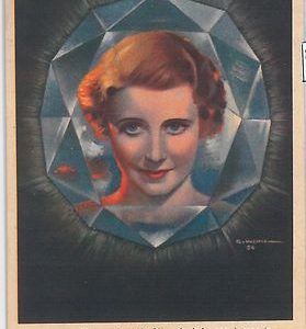 53180 -  VINTAGE POSTCARD - GLAMOUR  ADVERTISING - PRECIOUS STONES: Sapphire