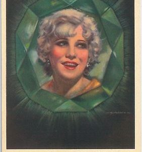 53179 -  VINTAGE POSTCARD - GLAMOUR  ADVERTISING - PRECIOUS STONES: Emerald