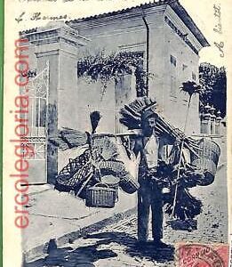 ah2853 - BRAZIL - VINTAGE POSTCARD Postal Antigua - Rio de Janeiro-Costumes-1900