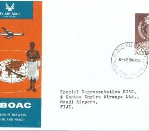 72172 - AUSTRALIA - Postal History - FIRST FLIGHT: London - Nandi to FIJI 1965