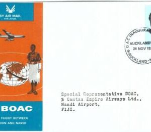 72176 - NEW ZEALAND - Postal History - FIRST FLIGHT: London - Nandi to FIJI 1965