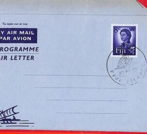 aa2330 - FIJI  - Postal History -  POSTAL STATIONERY AEROGRAMME 1969