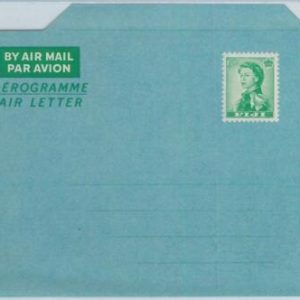 65844 - FIJI  - Postal History -  POSTAL STATIONERY AEROGRAMME : 6 d.