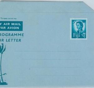 65846 - FIJI  - Postal History -  POSTAL STATIONERY AEROGRAMME : 5 d. PALM TREES