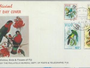 82608 - FIJI  - Postal History -  Official FDC COVER 1971:  BIRDS