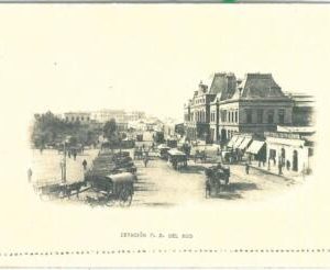 72041 - ARGENTINA - POSTAL STATIONERY letter CARD - TRANSPORT: Trams  TRAINS