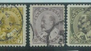88379  - CANADA - STAMP: Stanley Gibbons #  182/4 possibly  - Finely Used