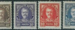 88239 - MONACO - STAMPS:  Yvert & Tellier  # 115/18 - MINT LIGHTLY HINGED MLH