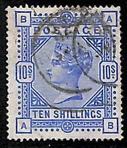 94888eB - GREAT BRITAIN - STAMP - SG # 182 or 183 -  Very Fine USED