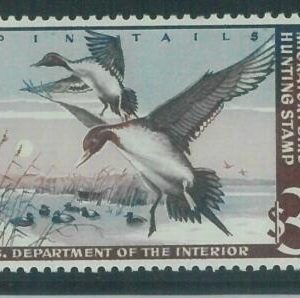 88621 -  USA - STAMPS: SCOTT # RW29  Migratory Bird Hunting Stamp MINT MLH 1962