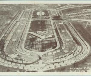 68298 -  USA - VINTAGE PHOTO :  Los Angeles OLYMPIC STADIUM 1932