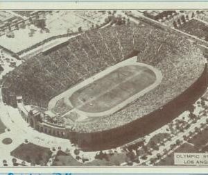 68297 -  USA - VINTAGE PHOTO :  Los Angeles OLYMPIC STADIUM 1932