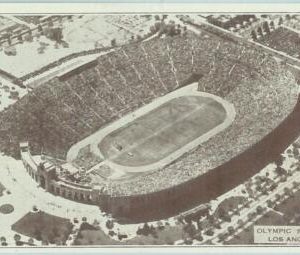 68299 -  USA - VINTAGE PHOTO :  Los Angeles OLYMPIC STADIUM 1932