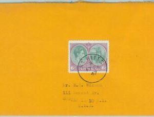 67392 - St. KITTS & NEVIS   - Postal History -   6d on COVER   1947