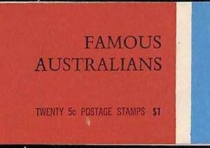 94732d - AUSTRALIA  - STAMP - BOOKLET:  Pfeffers # B130  V68/3