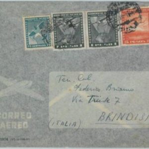 81504 - CHILE - POSTAL HISTORY -   AIRMAIL  COVER to ITALY