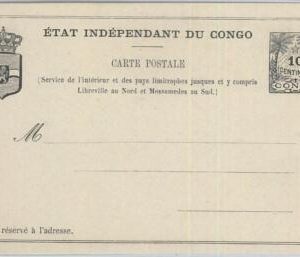 74628 -  Independent Congo - POSTAL HISTORY - Postal Stationery Card H & G # 4