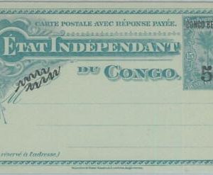 74649 -  Independent Congo - POSTAL HISTORY -  Stationery Card H & G # 31