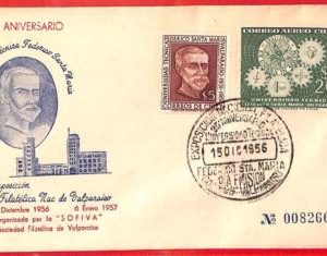 aa3640 - CHILE - POSTAL HISTORY -  FDC COVER  1956 - TECHNOLOGY University