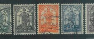 88170 -  PORTUGAL - Collectable STAMP - Yvert  553/58  USED - RELIGION
