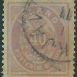 88198  - ICELAND -  STAMP  - MICHEL  #  15A -   Very Fine  USED