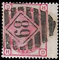 94890c - GREAT BRITAIN - STAMP - SG #  144 Plate 12 - Very Fine USED