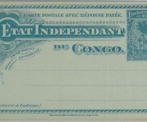 74643 -  Independent Congo - POSTAL HISTORY - DOUBLE Stationery Card H & G # 19
