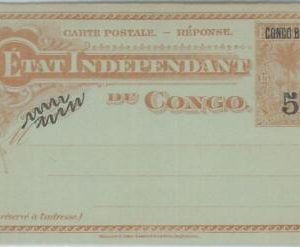 74648 -  Independent Congo - POSTAL HISTORY -  Stationery Card H & G # 31