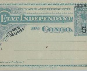 74650 -  Independent Congo - POSTAL HISTORY - DOUBLE Stationery Card H & G # 31
