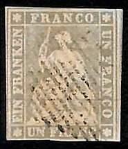 95004eC - SWITZERLAND - STAMP - ZM  # 27C  USED