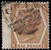 94891d - GREAT BRITAIN - STAMP - SG #  123  -  USED Fine