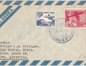 69204 - CHILE - POSTAL HISTORY - COVER from ANTARCTIC BASE González Videla 1961