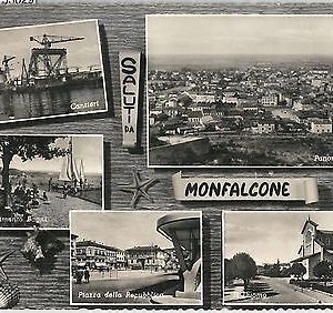 53029  - CARTOLINA d'Epoca - GORIZIA provincia -  MONFALCONE  1958