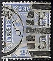 94891e - GREAT BRITAIN - STAMP - SG # 142  Plate 19 -  USED, Very Well Centered
