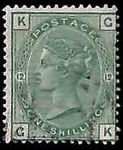 94891n - GREAT BRITAIN - STAMP - SG # 150  Plate 12  - Fine  USED
