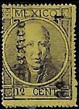 94938i - MEXICO -  STAMPS  - Yvert # 44a II  -  MINT Hinged