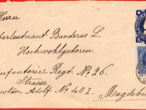 aa2609 - CHILE - POSTAL HISTORY - Postal Stationery Cover to GERMANY  1905