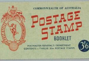 94729b - AUSTRALIA - STAMP - BOOKLET: Pfeffers # B58  3 1/2 p. * 12 NO WATERMARK