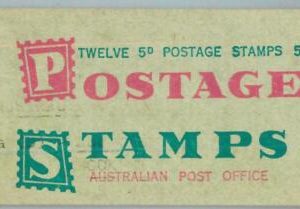 94730b - AUSTRALIA  - STAMP - BOOKLET:  Pfeffers # B66B