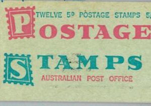 94730c - AUSTRALIA  - STAMP - BOOKLET:  Pfeffers # B67M 1965