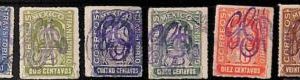 94925b  - MEXICO - STAMPS - Yvert #  243 / 47 - FINE Used - EAGLES