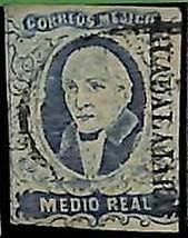 94923aC  - MEXICO - STAMPS - Yvert # 1   -  Used