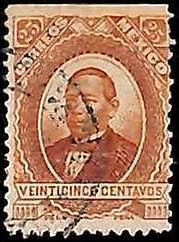 94931d   - MEXICO -  STAMPS  - Yvert  #  65b  -  FINE USED