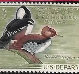 90219d -  USA - STAMPS: SCOTT # RW35  1968 Migratory Bird Hunting Stamp MINT MNH
