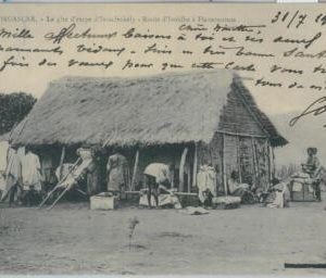 80153 -  MADAGASCAR -  Vintage Postcard -  IVONDROKELY  1909 - Very Nice!!