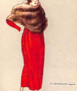 Lib7781 - VINTAGE POSTCARD - Glamour, Ladies, ARTIST SIGNED - CORBELLA Fashion
