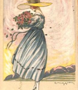 Lib7810 - VINTAGE POSTCARD - Glamour, Ladies, ARTIST SIGNED - G Maggioni  1918